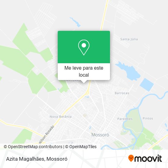 Azita Magalhães mapa