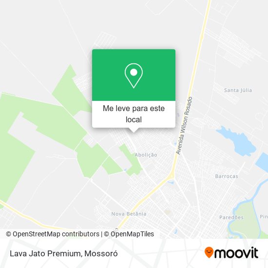 Lava Jato Premium mapa