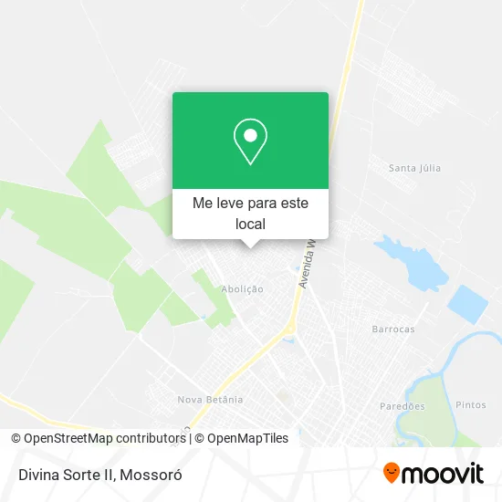 Divina Sorte II mapa