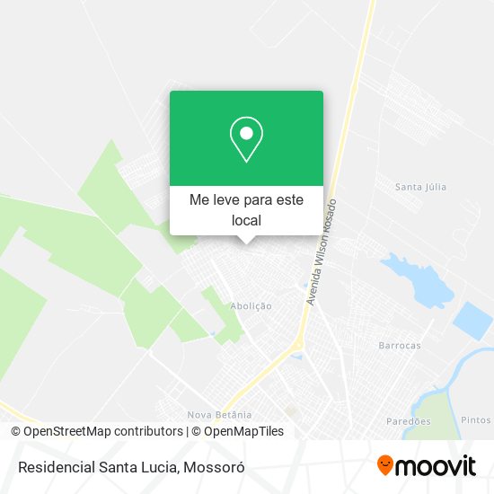 Residencial Santa Lucia mapa