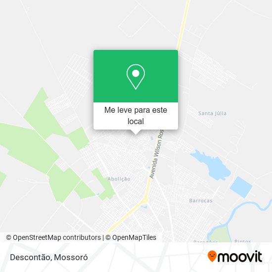Descontão mapa