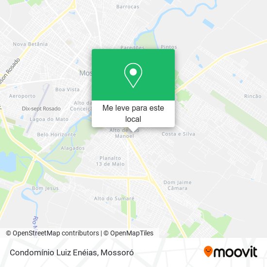 Condomínio Luiz Enéias mapa