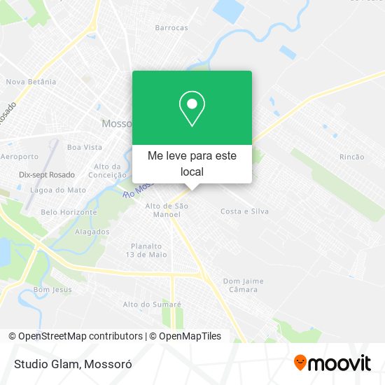 Studio Glam mapa