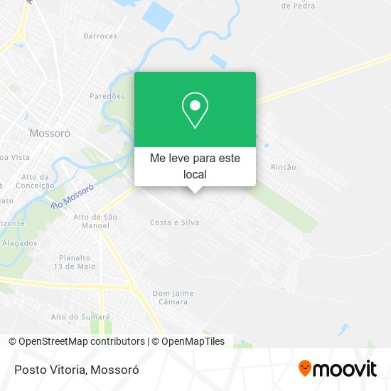 Posto Vitoria mapa