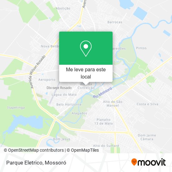 Parque Eletrico mapa