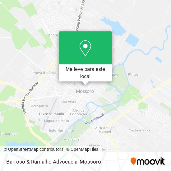 Barroso & Ramalho Advocacia mapa