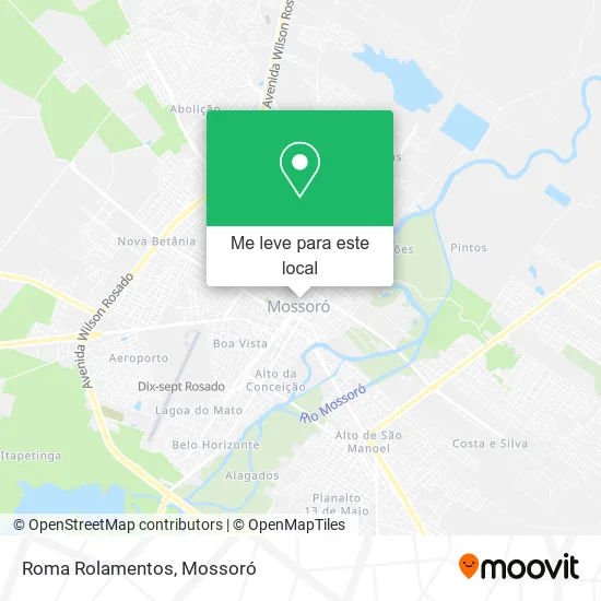 Roma Rolamentos mapa