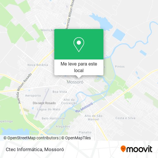 Ctec Informática mapa