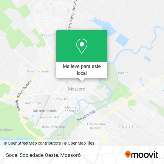 Socel Sociedade Oeste mapa