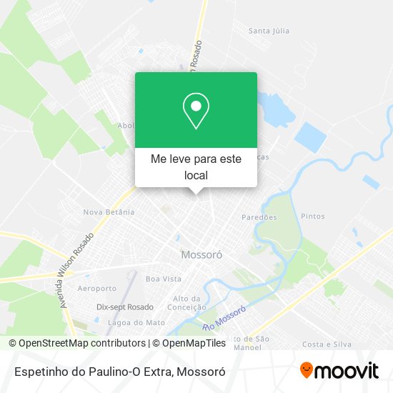 Espetinho do Paulino-O Extra mapa