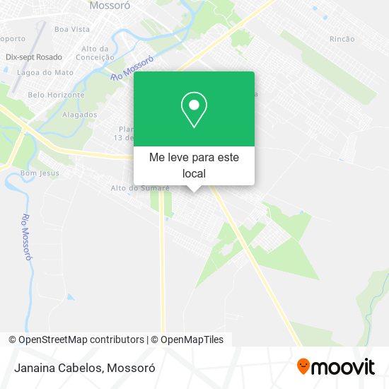 Janaina Cabelos mapa