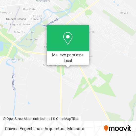 Chaves Engenharia e Arquitetura mapa