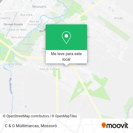 C & G Multimarcas mapa