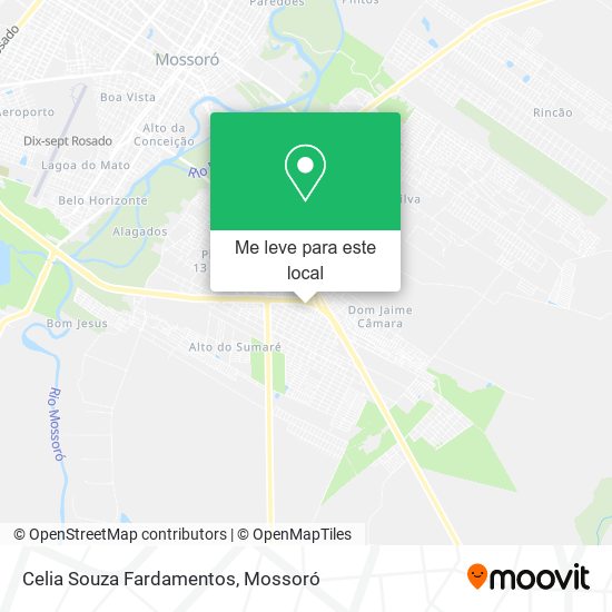 Celia Souza Fardamentos mapa