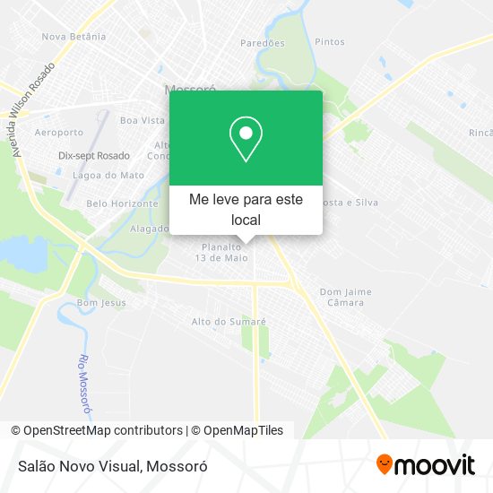Salão Novo Visual mapa