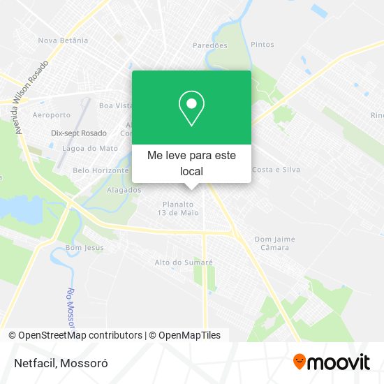 Netfacil mapa