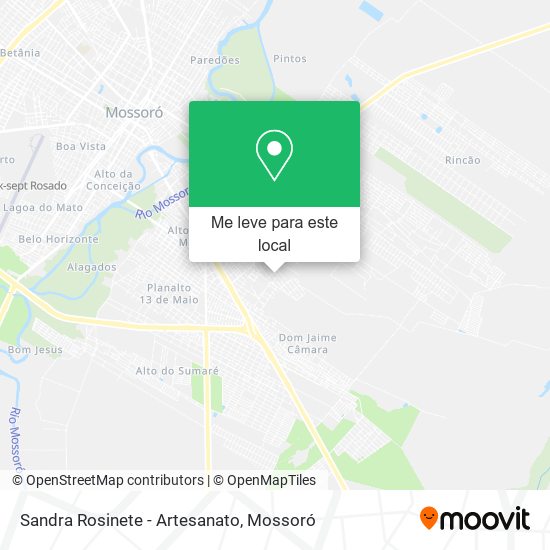 Sandra Rosinete - Artesanato mapa