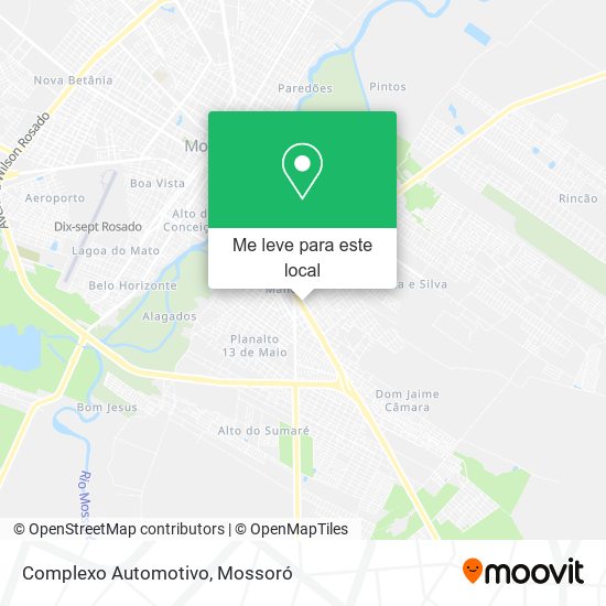 Complexo Automotivo mapa