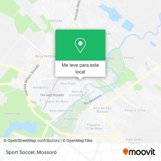 Sport Soccer mapa