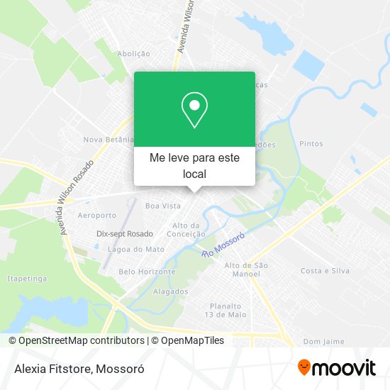 Alexia Fitstore mapa