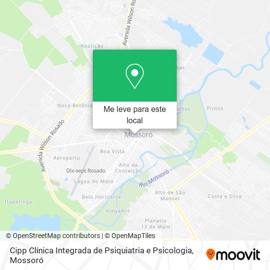 Cipp Clínica Integrada de Psiquiatria e Psicologia mapa