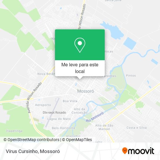 Vírus Cursinho mapa