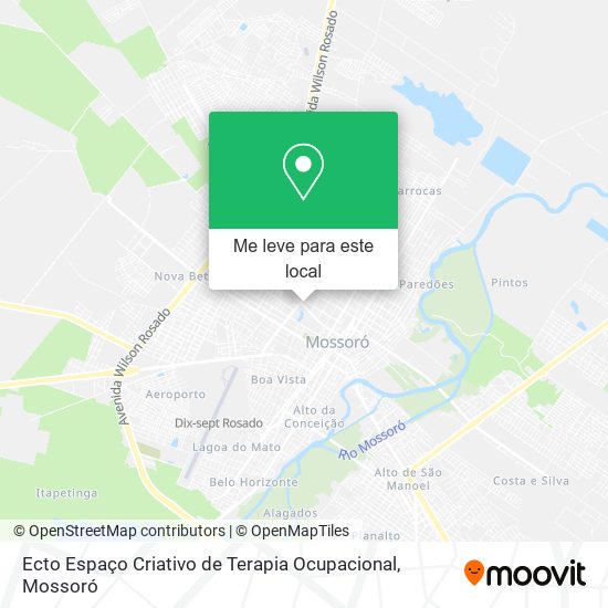 Ecto Espaço Criativo de Terapia Ocupacional mapa