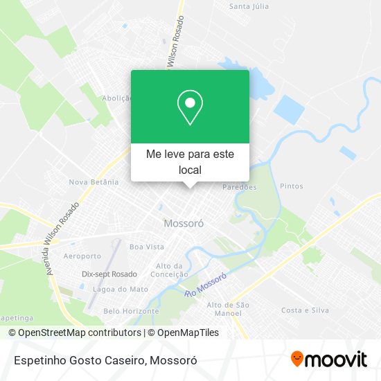 Espetinho Gosto Caseiro mapa