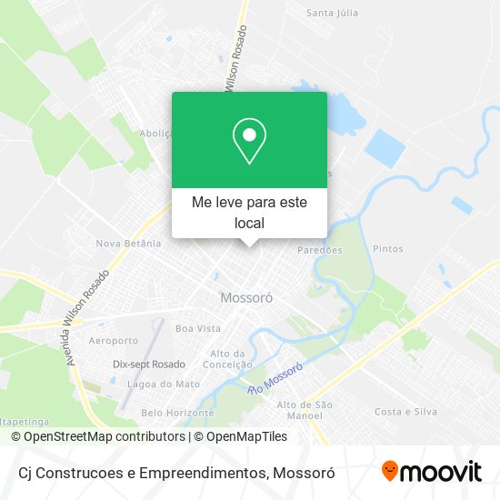 Cj Construcoes e Empreendimentos mapa