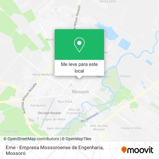 Eme - Empresa Mossoroense de Engenharia mapa