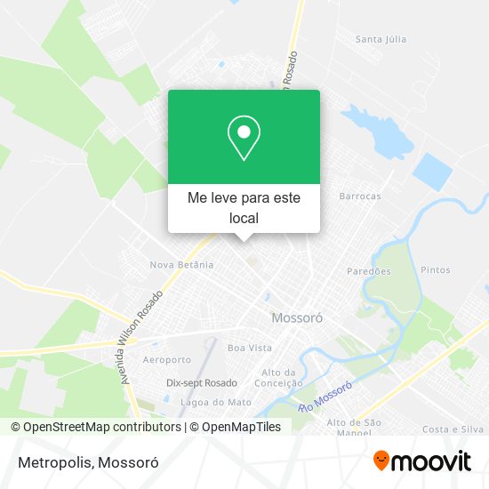 Metropolis mapa