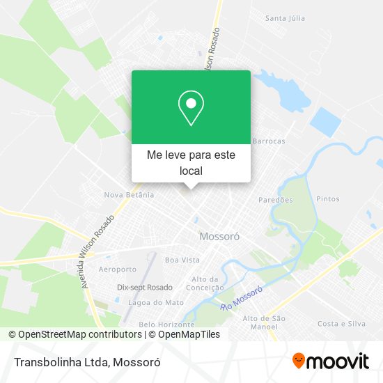 Transbolinha Ltda mapa