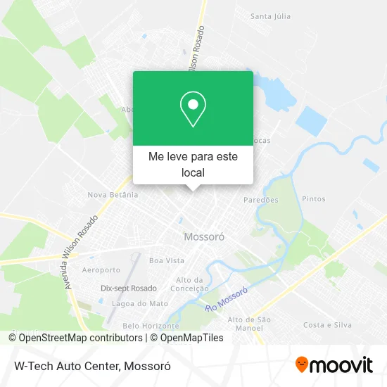 W-Tech Auto Center mapa