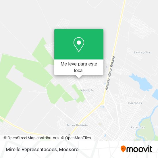 Mirelle Representacoes mapa