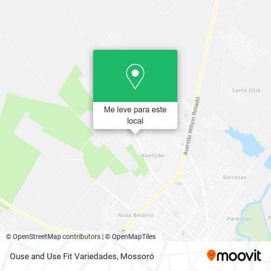 Ouse and Use Fit Variedades mapa