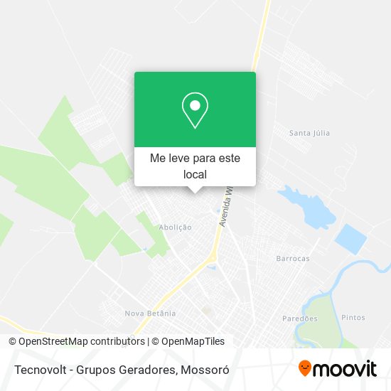 Tecnovolt - Grupos Geradores mapa