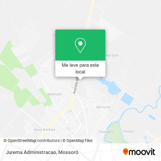 Jurema Administracao mapa