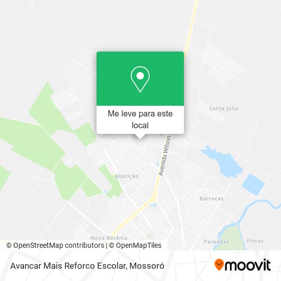 Avancar Mais Reforco Escolar mapa