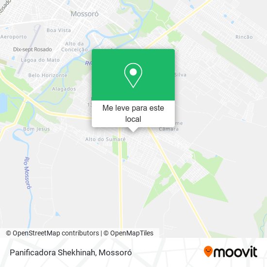 Panificadora Shekhinah mapa