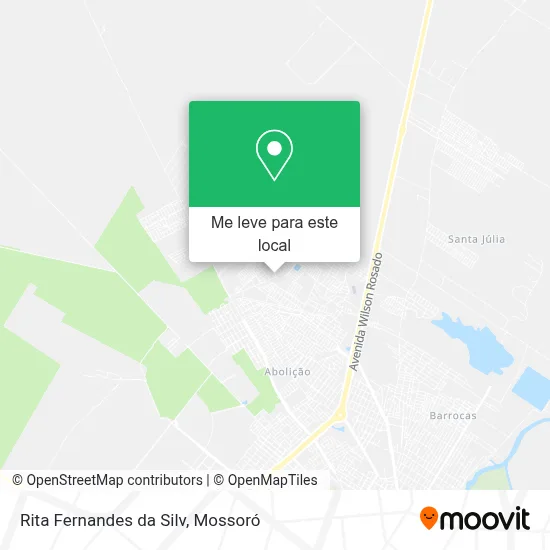 Rita Fernandes da Silv mapa