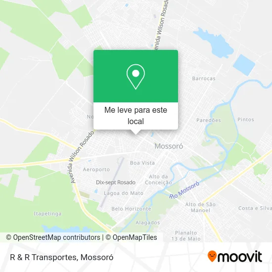 R & R Transportes mapa