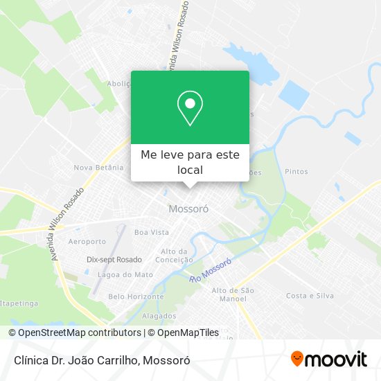 Clínica Dr. João Carrilho mapa