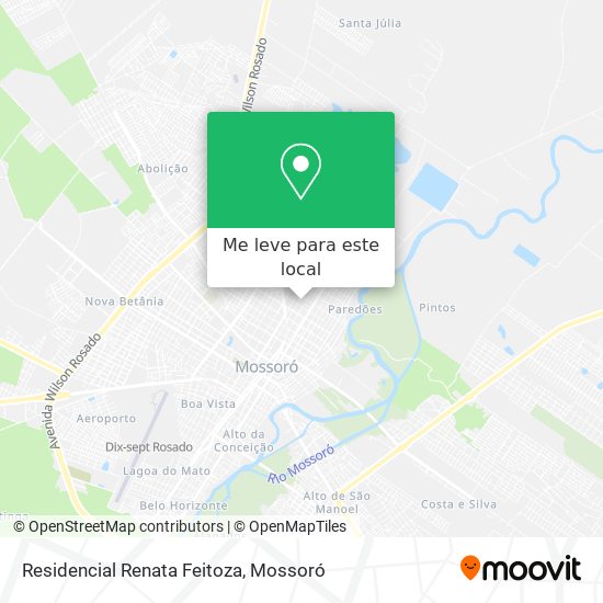Residencial Renata Feitoza mapa