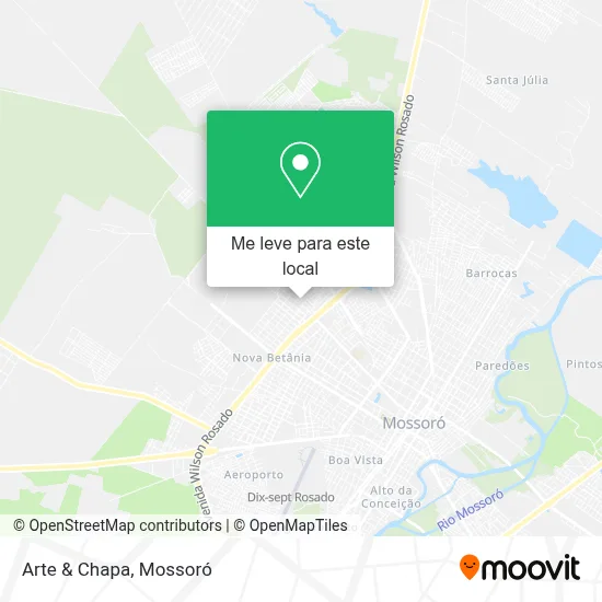 Arte & Chapa mapa