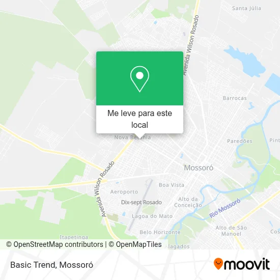 Basic Trend mapa