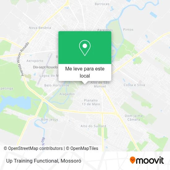 Up Training Functional mapa