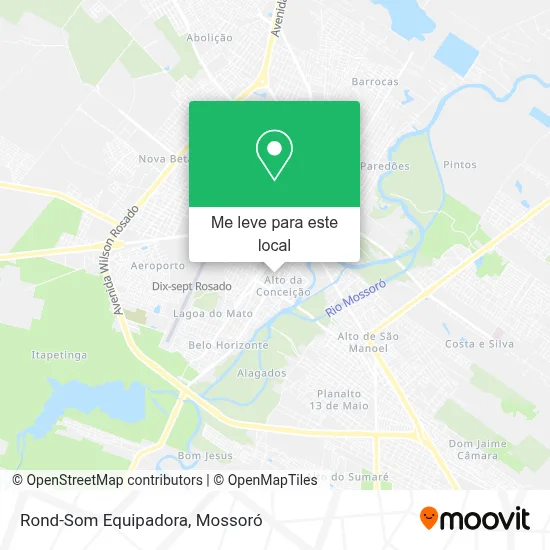 Rond-Som Equipadora mapa