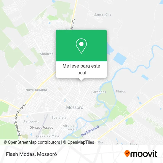 Flash Modas mapa