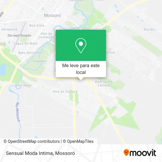 Sensual Moda Intima mapa
