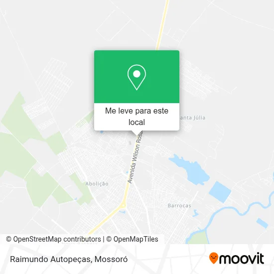 Raimundo Autopeças mapa